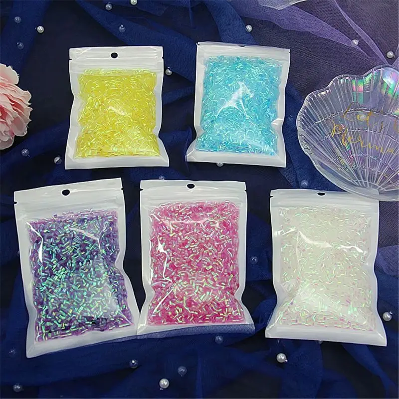 10 gr/paket Schleim Sound Streusel Perlen Asmr Schleim Supplies Charms Zubehör Für Flauschigen Schlamm Lehm