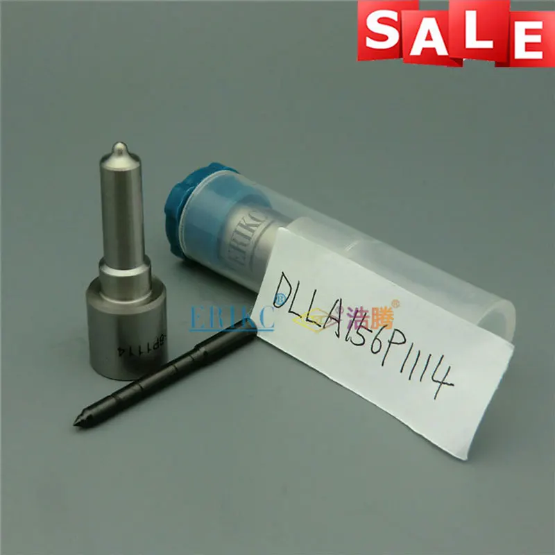 ERIKC DLLA 156 P 1114 (0433171719) Black Coating Injector Nozzle DLLA 156 P1114 Common Rail Nozzle for BOSCH HUYNDAI 0445110092