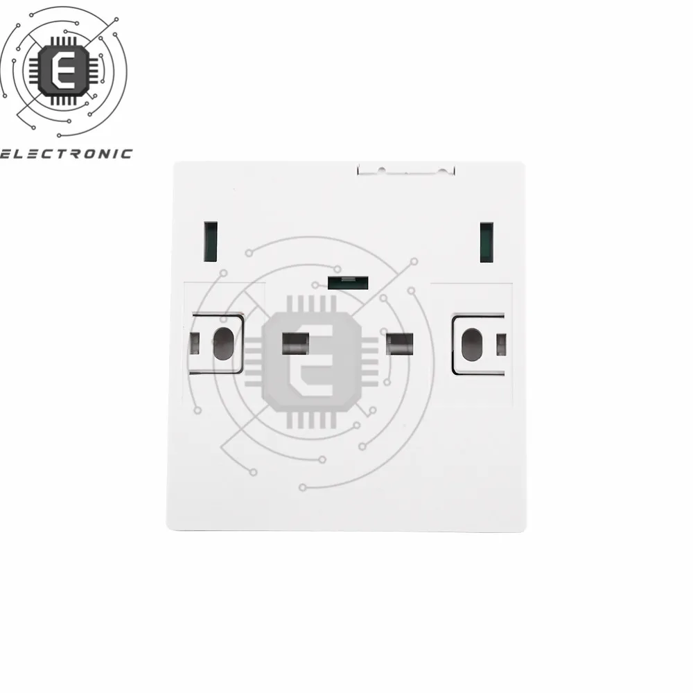 Panel de pared transmisor remoto inalámbrico, interruptor RF de 1, 2 y 3 vías, 433MHZ, para bombilla de lámpara, interruptor remoto de pared, botón pulsador