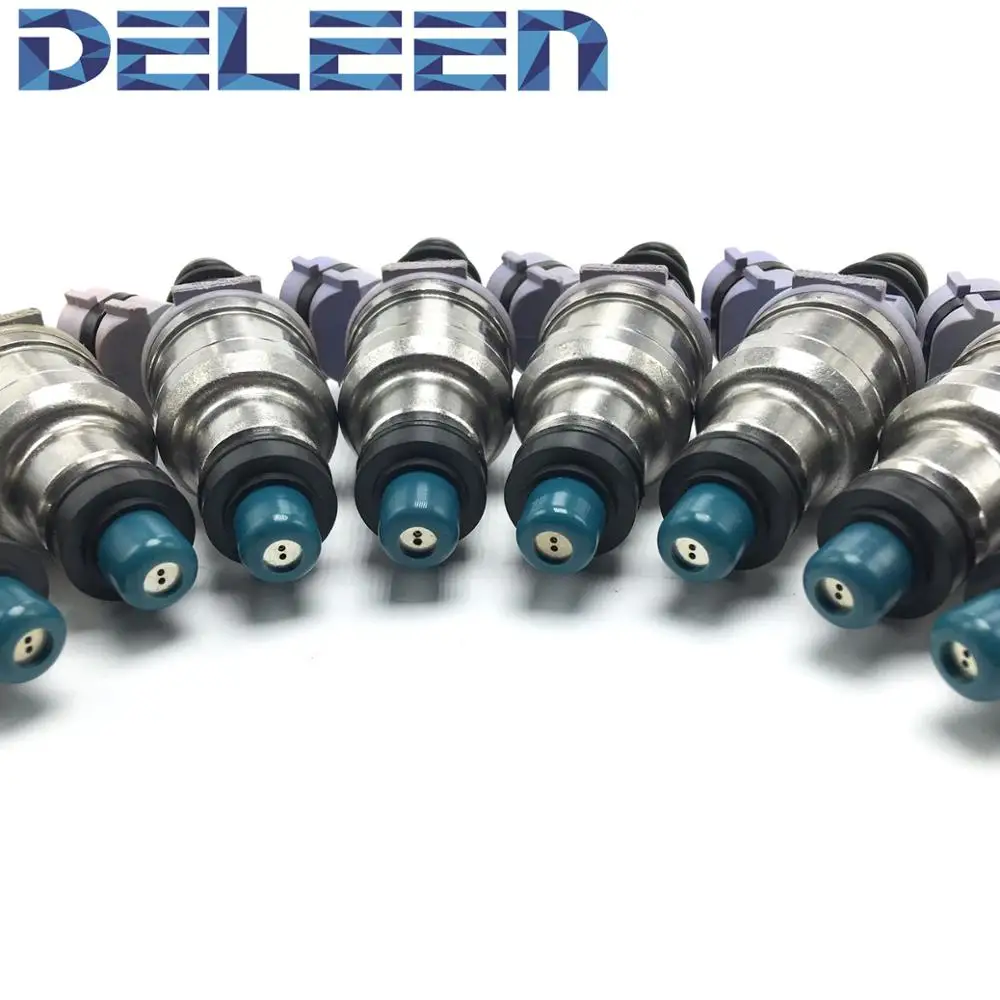 

Deleen Set 8 Oem Fuel Injectors 23250-50010 For 90-92 Lexus LS400 4.0L V8 Car Accessories