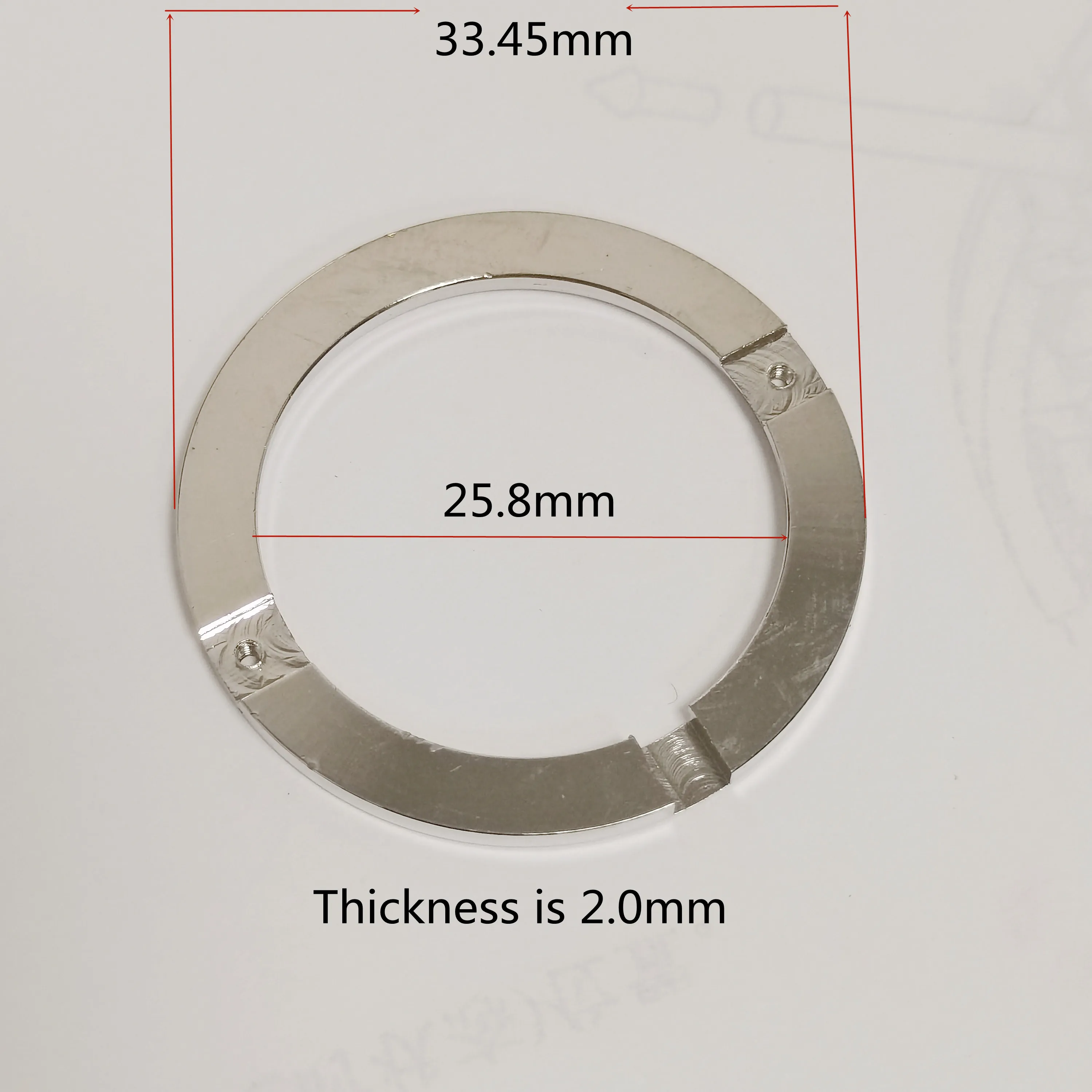 Metal Ring Fit Fixing Eta2836 Miyota 8215/8200 Mingzhu3804 2813 Automatic Movement