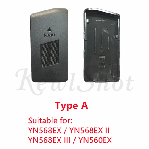 Imagen 2 del producto YONGNUO accesorios originales para Flash cubierta de la puerta del compartimento de la batería para YN568EX YN560EX YN565EX YN560 YN600EX-RT YN685 YN650EX-RF