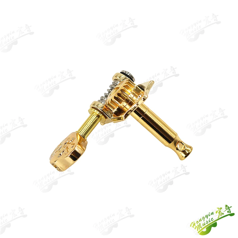 Taiwan made Guitar String Tuning Pegs Tuners Machine Heads classics open  type  golden retro  3L 3R