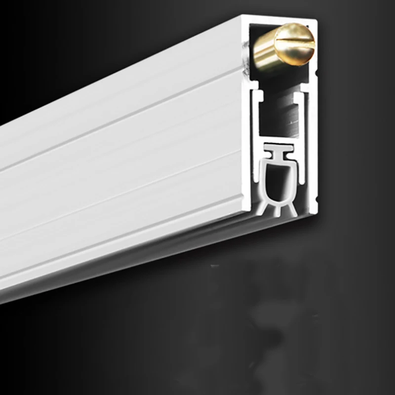 Sealing strip for automatic lifting of door bottom U-shaped accessories for hotel doors Soundproof sealing strip