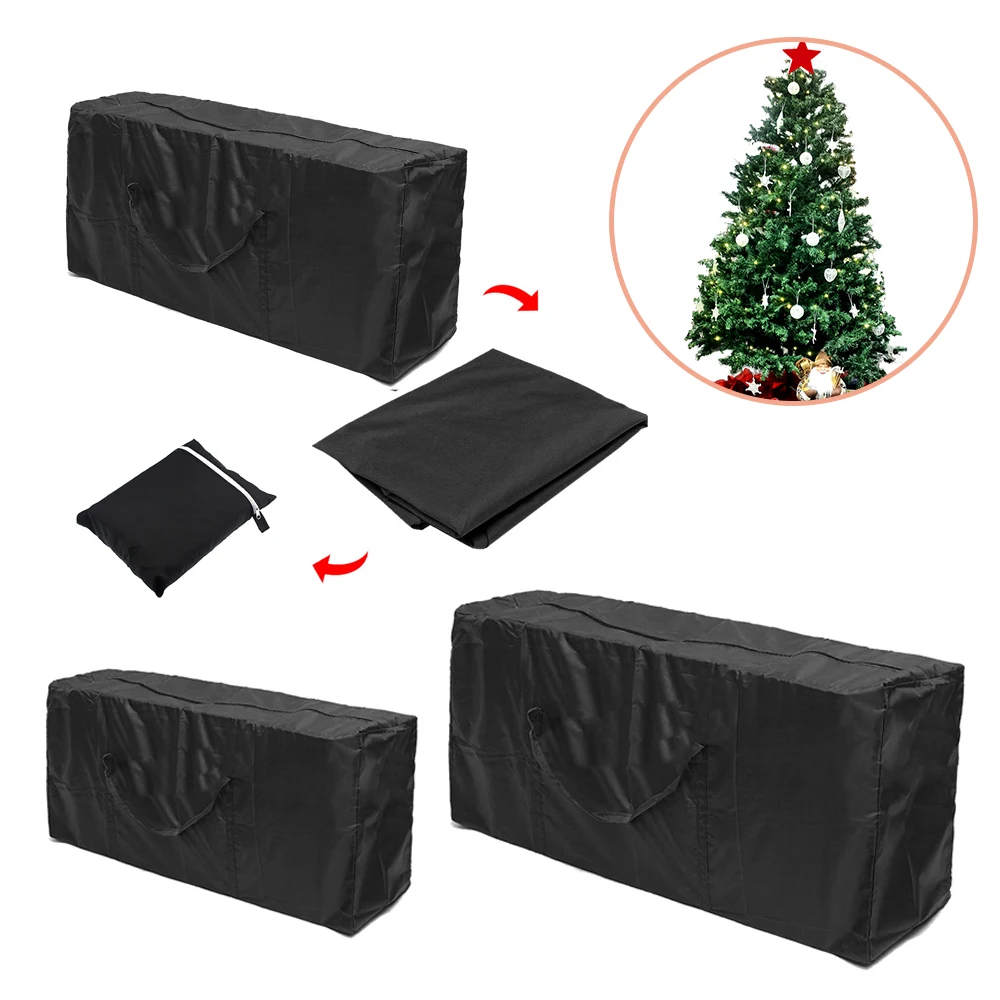 

Big Outdoor Furniture Cushion Storage Bag Home Multi-Function Waterproof Cover Christmas Tree Sundries Finishing Organizer Bag