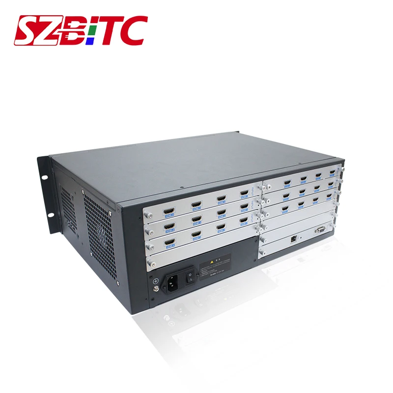 SZBITC Video Wall Controller Splicing Processor 12x12 HD Matrix Slot Card Seamless Switching PIP Roaming For LCD,TV,Displayer