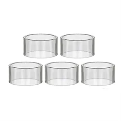 FATUBE 5pcs straight mini glass cups for iKuu i200 with melo 4 D22 / melo 4 D25 GLASS TUBE