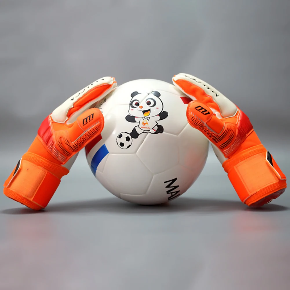 Soccer Goalkeeper Glvoes Latex Finger Protection For Children Kids Football Goalie Gloves With Finger Protector New Dropshipping