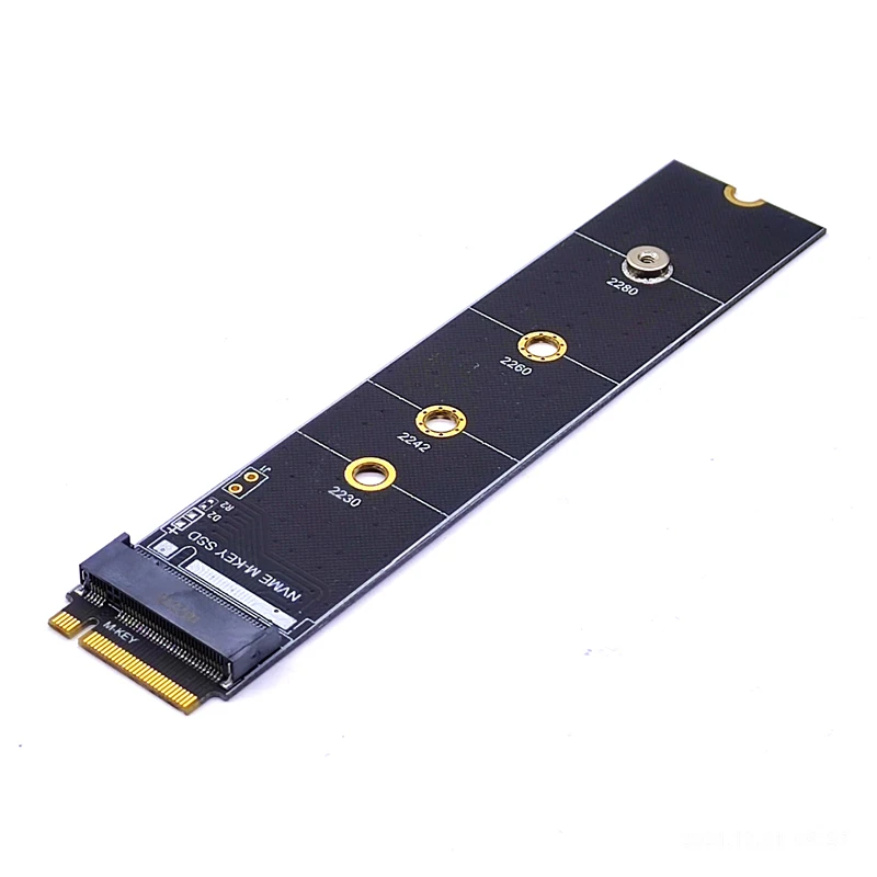 เพิ่มการ์ด M.2 SATA อะแดปเตอร์ PCIE NVME M2อะแดปเตอร์ Converter ทดสอบการ์ด Riser สนับสนุน2230 2242 2260 2280 M.2 SSD