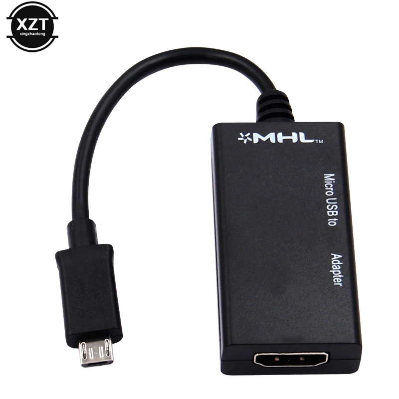 Micro USB 2.0 5 Pin MHL To HDMI-compatible Cable HD 1080P for Samsung HTC SONY Android HDMI-compatible Mirco USB HDTV Adapter