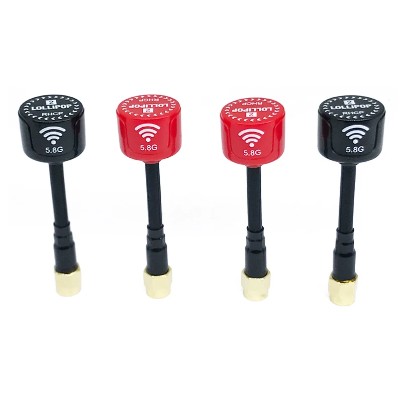 5.8Ghz Lollipop2 3dBi RHCP Antenna Directional high gain FPV 5.8G transmitter SMA/RP-SMA/MMCX/UFL Antenna RC FPV Racing Drone