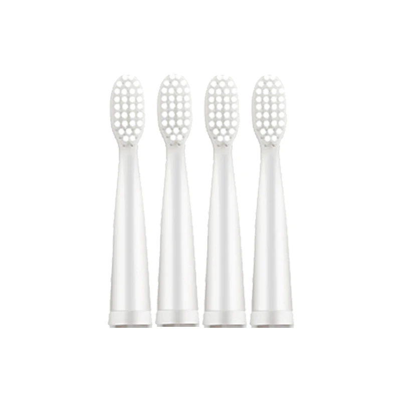 Toothbrush Heads for JD005 Sonic Thoothbrush 4 Pieces Replacement Head Soft Tooth Brush Nozzle Oral Hygiene