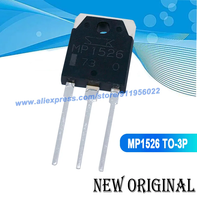 (5 Pieces) C4460 2SC4460 TO-3P 800V 15A / MP1526 MN1526 TO-3P / K62J60W TK62J60W 600V 62A / TGAN40N120FDR 1200V 40A TO-3P