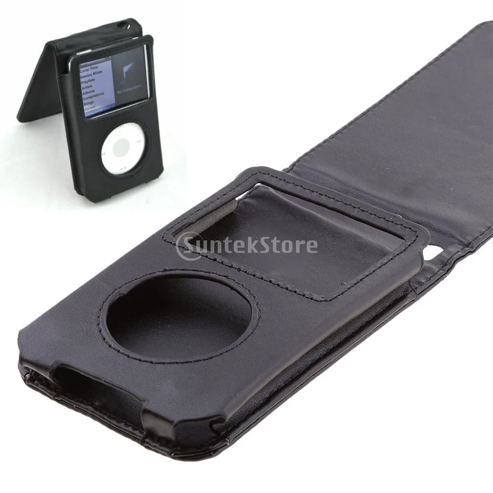 เคสป้องกัน iPod Classic 5th Gen แบบผ้าหนัง PU คุณภาพสูง ทนทาน ใช้งานได้จริง พร้อมคลิปคาดเอว รีวิวจริงจากผู้ใช้งาน