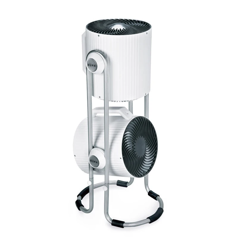 Purificatore d'aria dell'interno 220V 50HZ di DIY del ventilatore elettrico a doppia testa della famiglia del ventilatore di circolazione di convezione dell'aria della turbina TSK-F8105