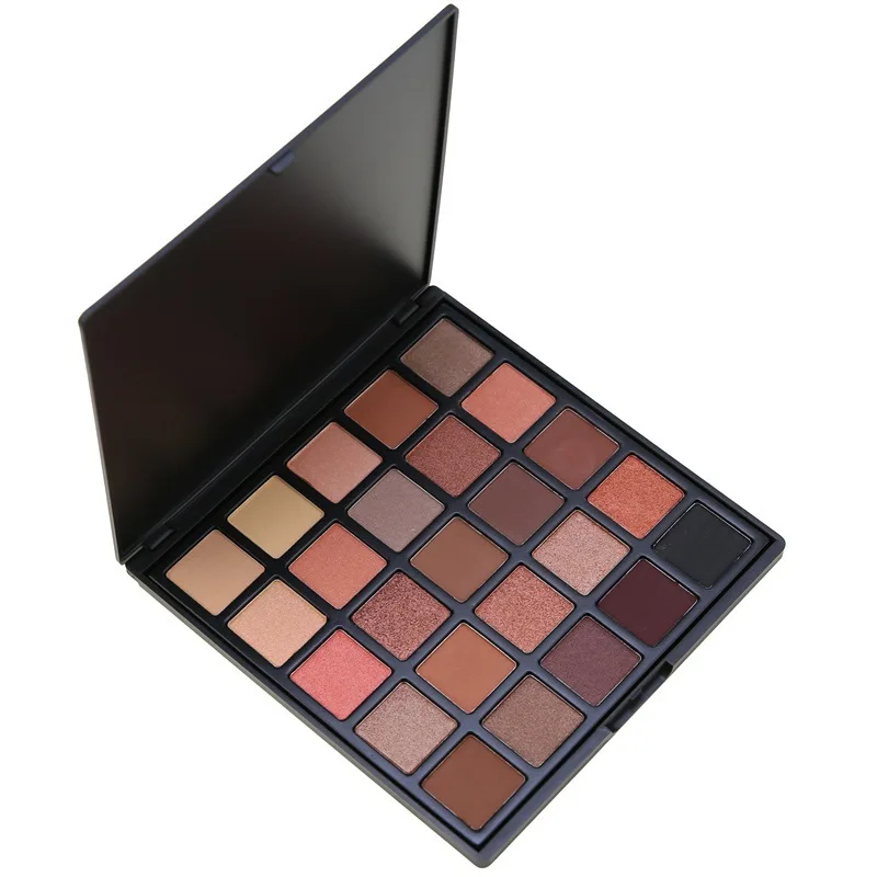 Wholesale Natural Eyeshadow Palette Nude Matte Makeup Palette Fall Eye Shadow Private Label Cosmetic 100pcs/lot