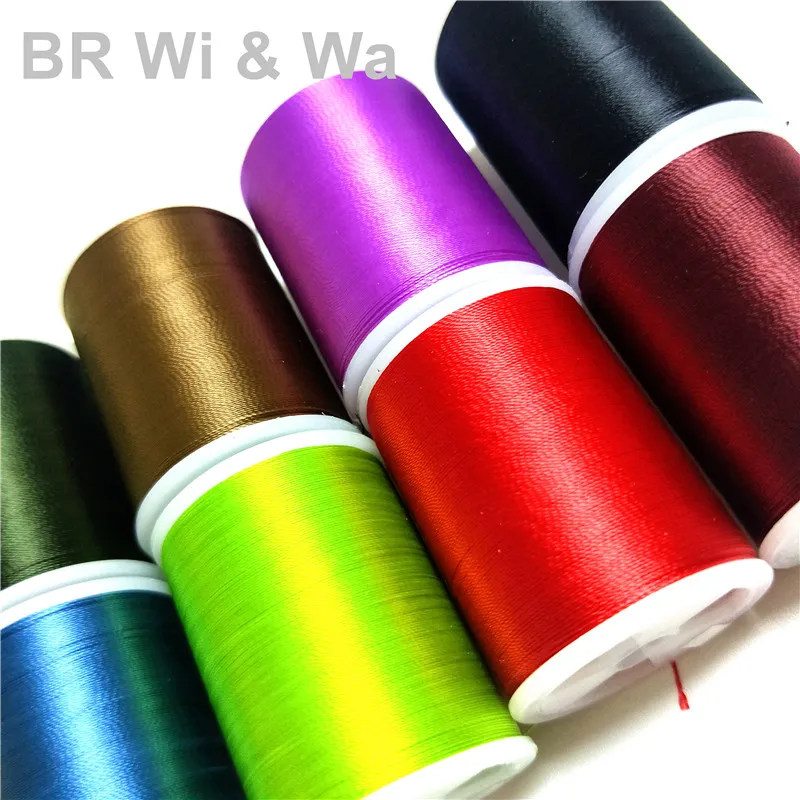 BR Wi & Wa filo di Nylon 150 m/bobina 150D componente canna da pesca asta fai da te riparazione di edifici 3 pezzi