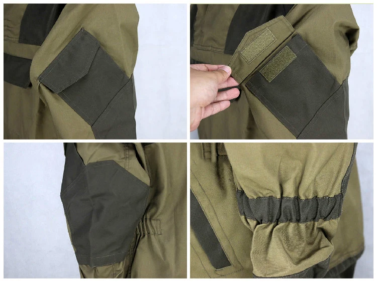 Gorka 4-Mountain Camouflage Kampfanzüge, Arbeitskleidung für Jagd, Trainingsuniform – Detail 16