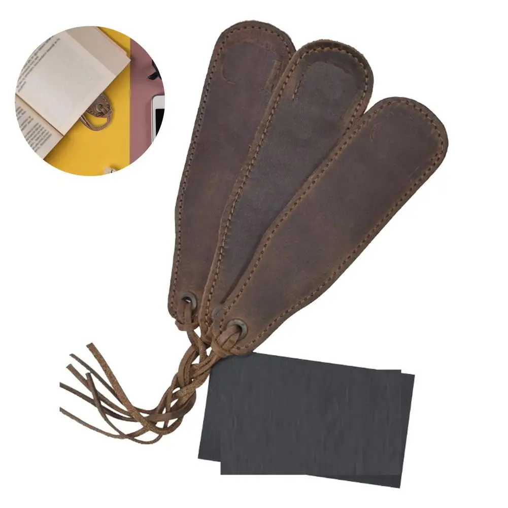 Leather Book-mark Vintage Book Page Marker For Book Lovers Page Turners Travel Readers Literature Fans Book Club Gifts Dropship