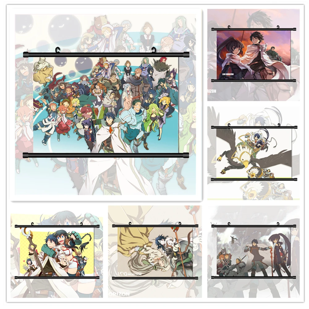 WTQ Log Horizon Akatsuki Shiroe Anime Manga HD Print Canvas Painting Retro Anime Posters Wall Decor Wall Art Picture Home Decor