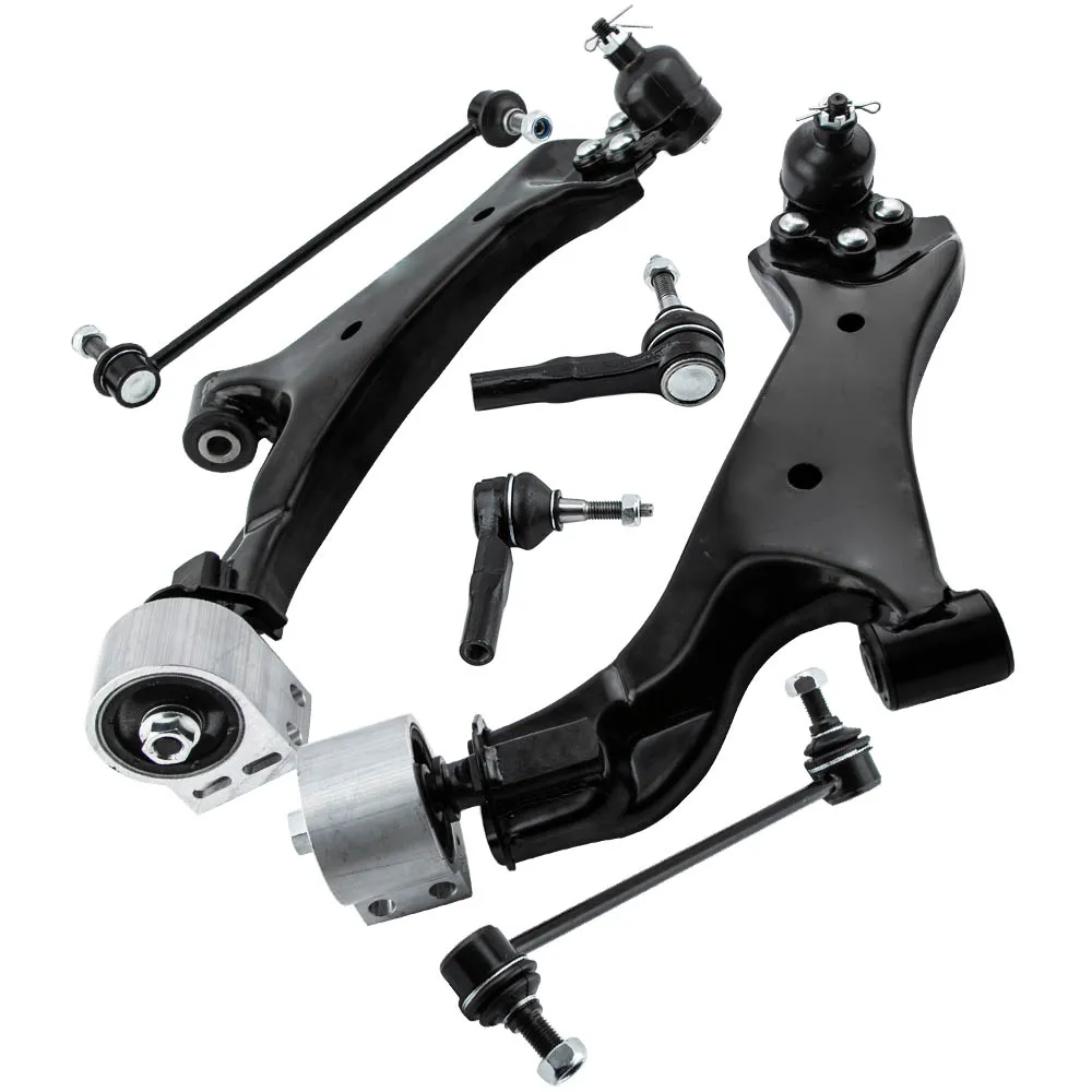 Kit delantero L/R de 6 piezas de 6 brazos de control inferiores para GMC Terrain SLE FWD 2010-2017 CMS 501117