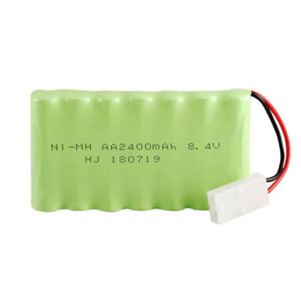 8.4 فولت 700/1400/2400/2800mAh/3000mah Ni-mh Ni-CD بطارية ل Rc خزانات السيارات القطارات روبوت قارب بندقية اللعب AA 8.4 فولت بطارية قابلة للشحن