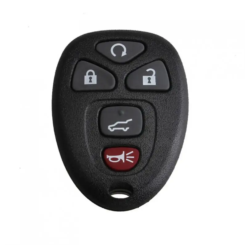 315Mhz 5 Buttons Remote Start Keyless Entry Key Fob OUC60270 15913415 Fit for Buick Cadillac Chevrolet GMC Acadia Sierra Yukon