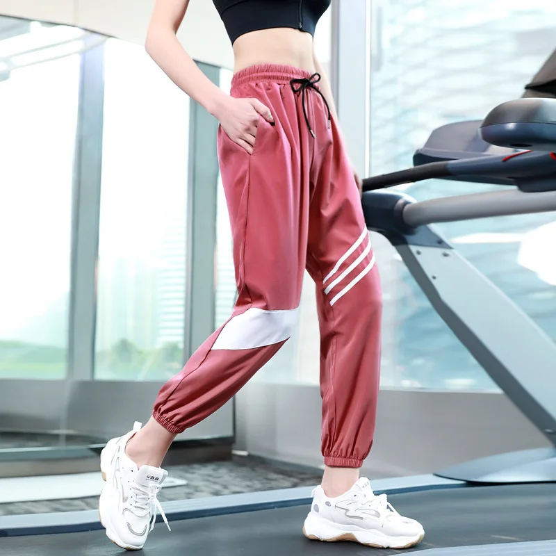 

Sports Pants Autumn Women Loose Yoga Pants Sports Trousers Exercise Fitness Running Jogging Trousers Workout Sport Pants
