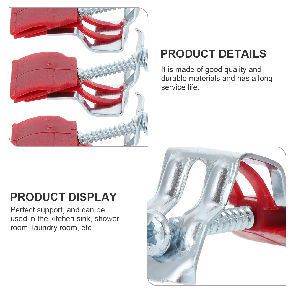 อ่างล้างจานตะแกรงกรองน้ำยึดยึด Undermount คลิปวงเล็บ Clamp Clamps ออแกไนเซอร์แร็คสายไฟลงอุปกรณ์ชิ้นส่วน Gadget