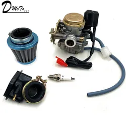 Motorcycle Carburetor for 4 stroke Scooter Moped ATV 139QMB GY6 50 60 80 100 KYMCO GP110 VP110 LAB4 Agility CVK