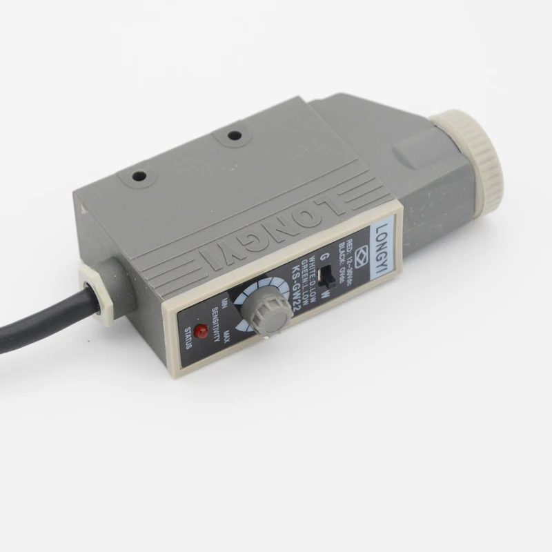 Longyi Kleur Code Sensor Ks-rg22 Optische Switch Van Hoge Precisie Elektrische Eye Zak Making Machine
