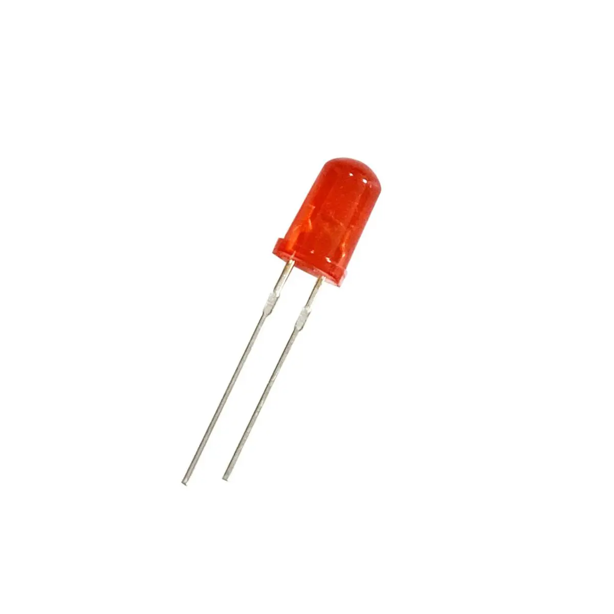 100PCS 5MM Red Diffused LED 620NM - 625NM Light Lamp DC 2V 20mA DIP Ultra Bright