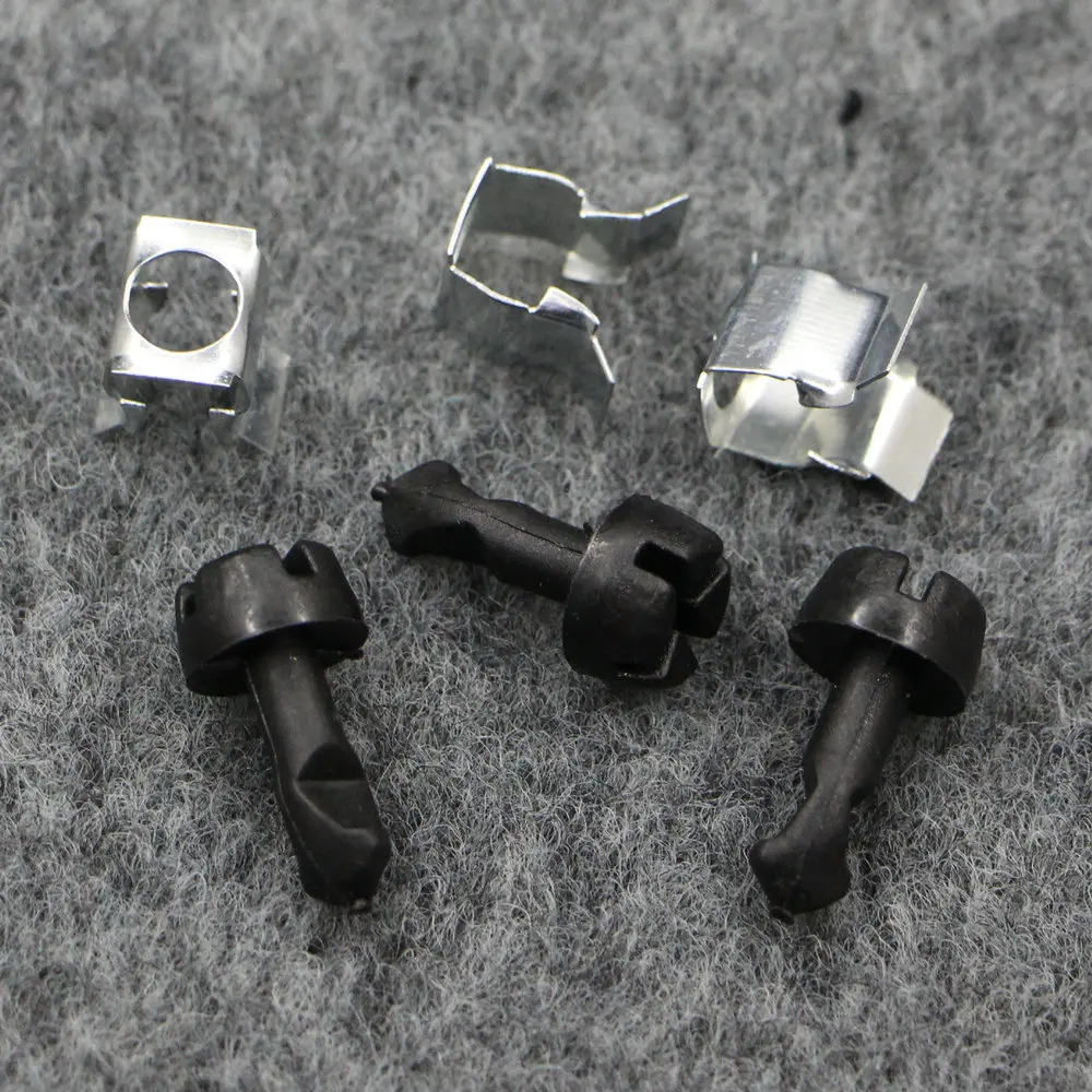 3 PCS For Passat B5 PASSAT Engine upper cover fixing bracket Clip Screw