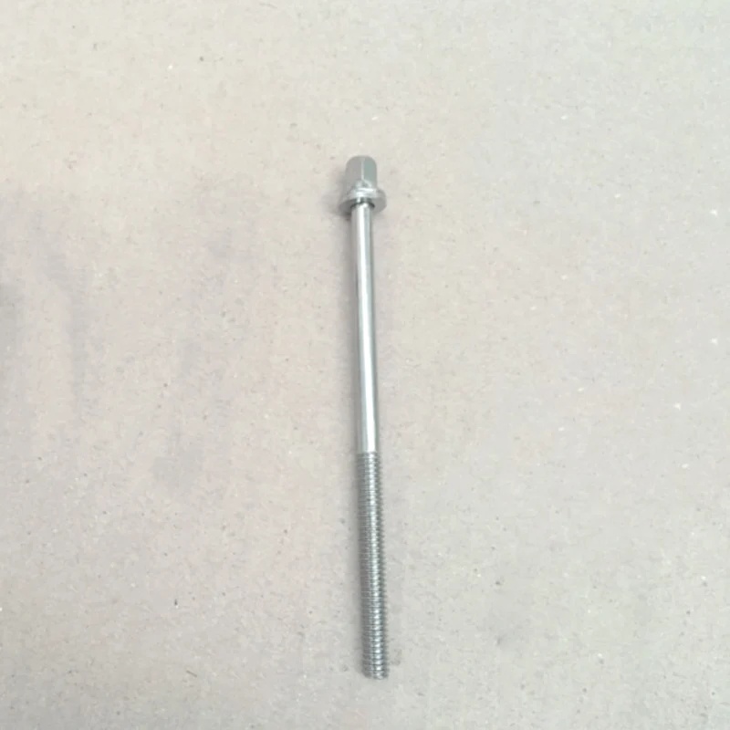 drum bolts drum screws M6 common use standard silver outer square bolts100mm 110mm 125mm 130mm length 6 pieces 1lot