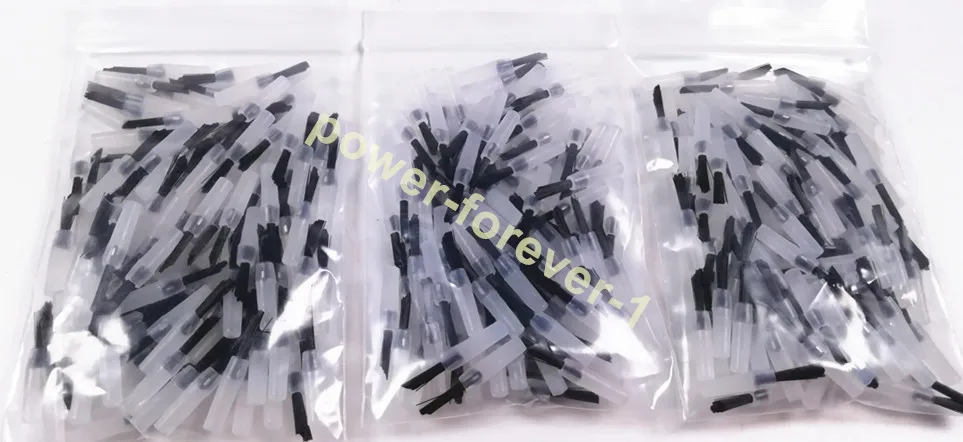 

500Pcs/Lot Dental Applicators Brushes Sticks Apply Adhesive Bonding Gel Mini Brush Micro Applicator Black Nylon Hair