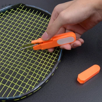Mini nożyczki do badmintona nakładka ochronna-przenośna podróżna-narzędzia połowowe do cięcia prętów mniejsze mają akcesoria