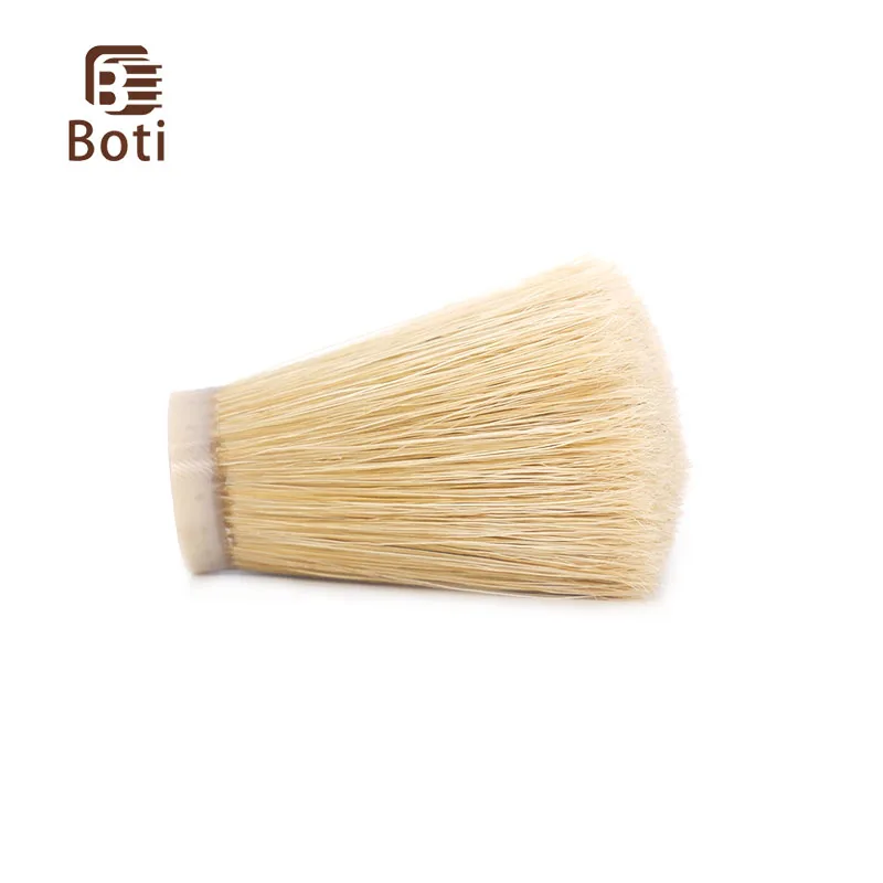 Boti Brush-Boar Bristle Brush Men's Shaving Brush Hair Knot Fan Shape Daily Beard Essentials Accept Personal Customization