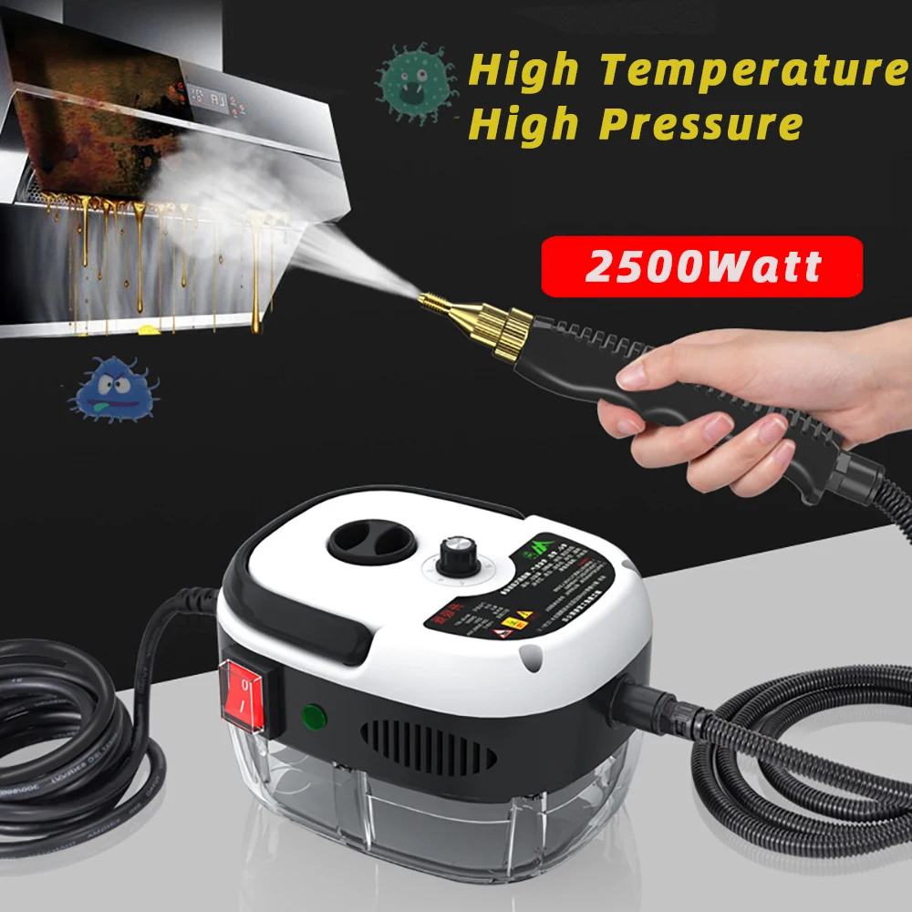 220V 2500W Home Appliances Steam Cleaner High Temperature Sterilization Air Conditioning Kitchen Hood Car Cleaner