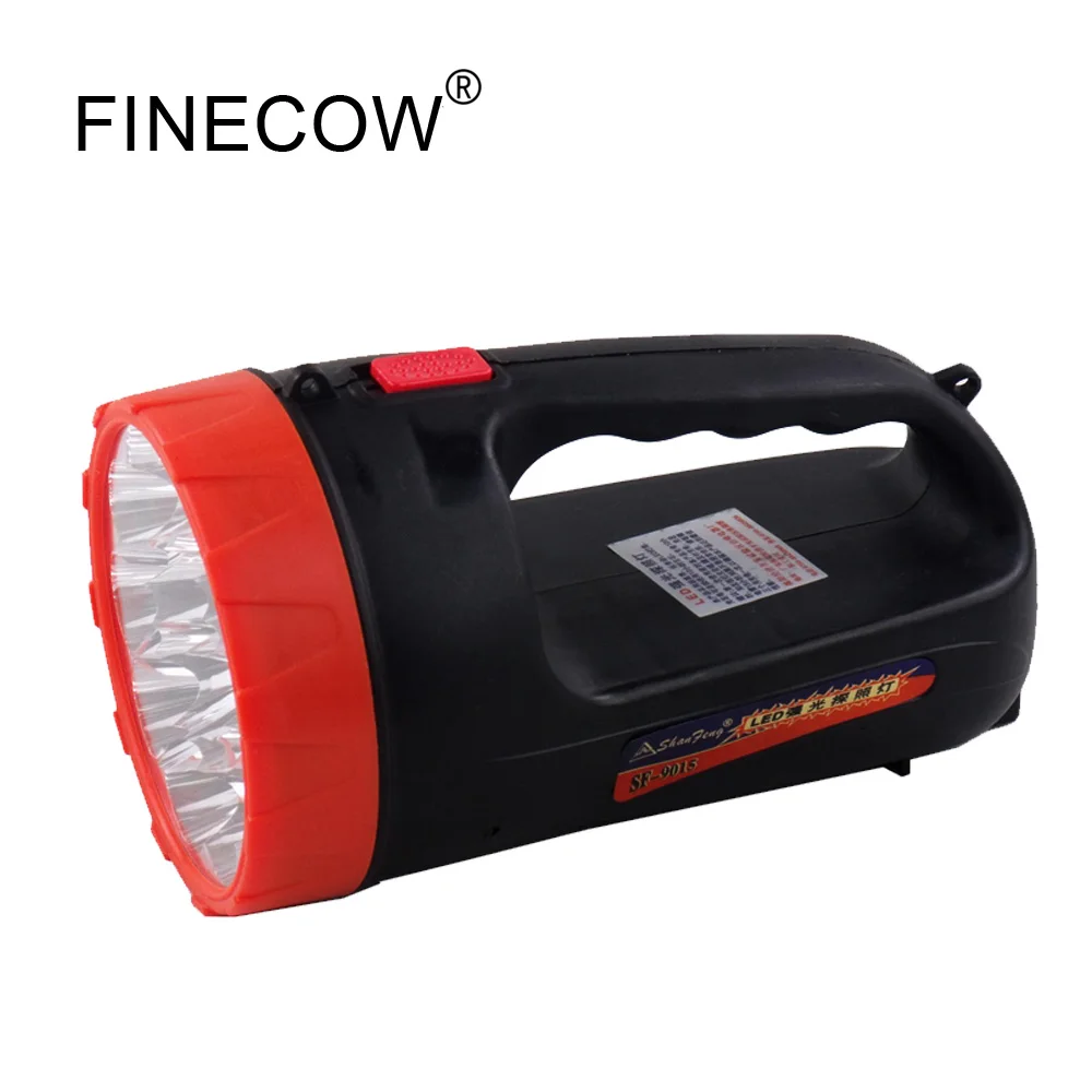 High Quality Waterproof Searchlight High Capacity Battery Powered Flashlight Outdoor Home Rechargeable LED Searchlight