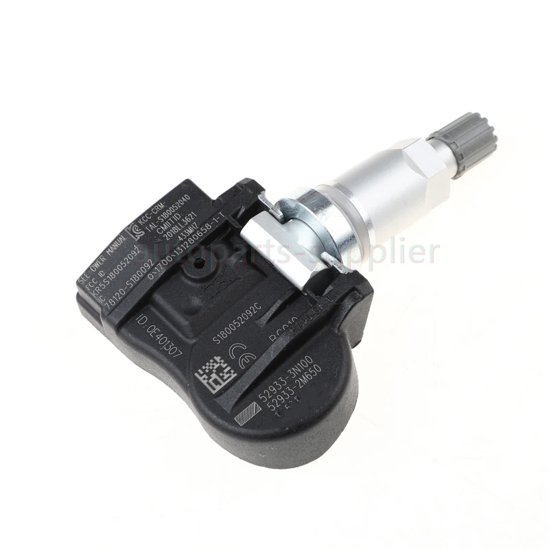 4pcs 52933-2M650 529332M650 TPMS Tire Pressure Sensor 433MHZ For Hyundai Kia Carens 529333N100 52933A5100 Car accessories