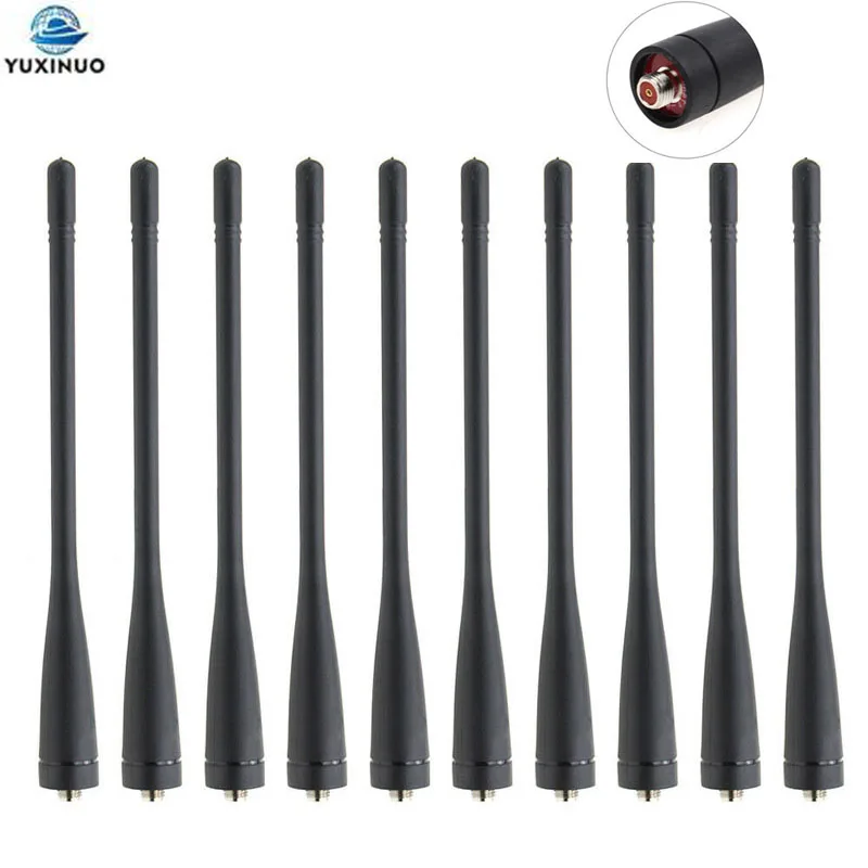 

10pcs KRA-27 VHF 136-174MHz Helical Antenna for Kenwood TK280 TK2100 TK2160 TK2170 TK2307 TK2360 TK5210 TK-2160 2170 2360 Radio