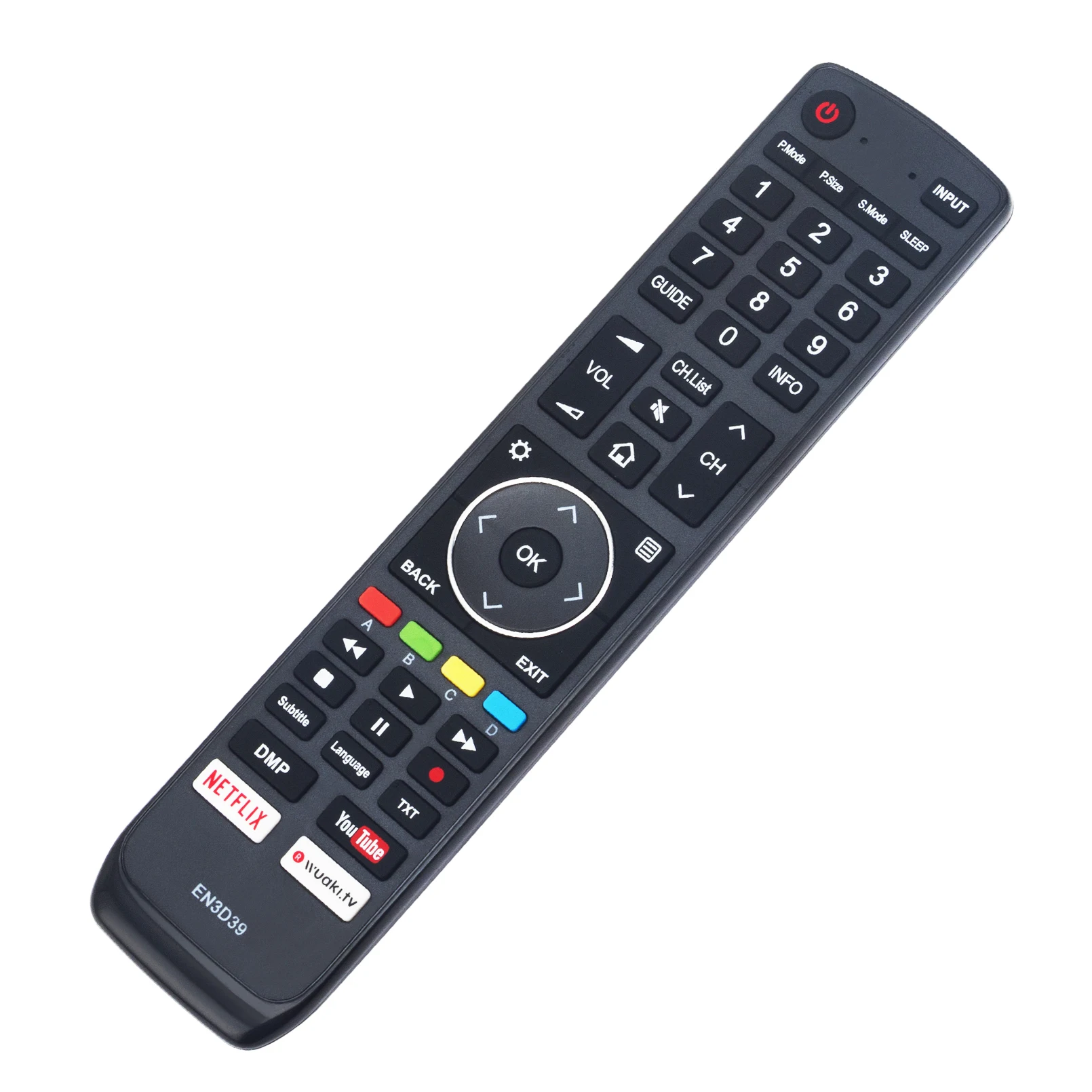 New EN3D39 Replaced Remote Control fit for Hisense TV H55NU8700 H65N5750 H45N5750 H65N6800