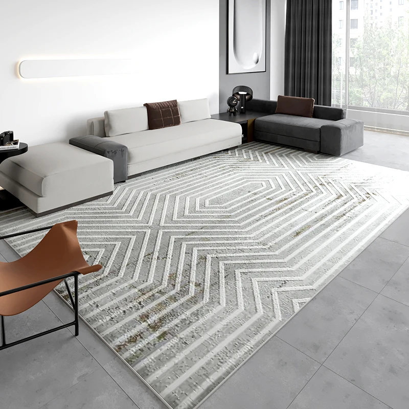 Living Room Decorative Carpet Soft Nordic Style Carpet Bedroom Sofa Coffee Table Floor Mat Fluffy Kid Play Rug Thick Study Rugs