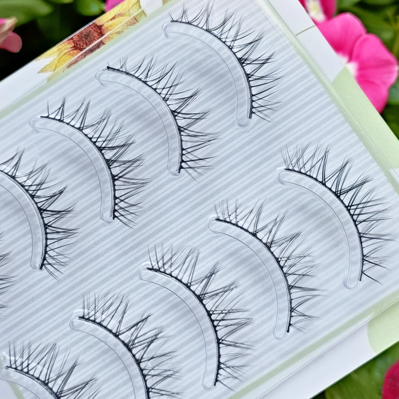 Icycheer 3 Đôi Túi Đeo Chéo Dài Eyelashsn Mỏng Mềm Mại Tự Nhiên Lông Mi Giả Trang Điểm 3D Hàng Mi Nối Dài Mi