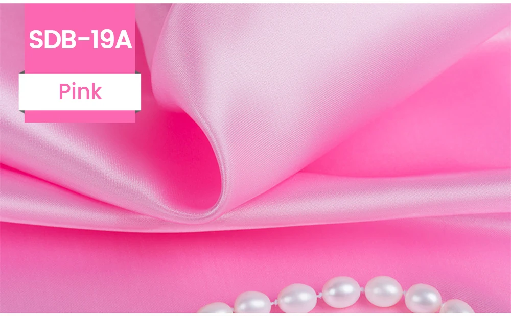 28 Farben Polyester-Satin-Stoff für Hochzeitskleider, Mode, DIY-Bastelarbeiten, Kostüme, Dekorationen, Meterware, Sonderangebot – Detail 23