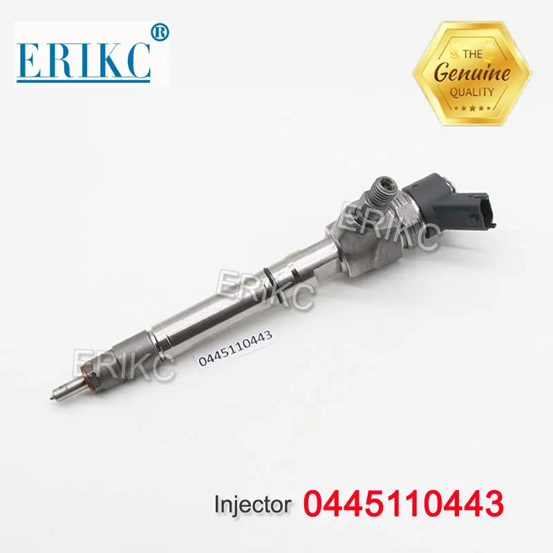 0445110443 Auto Fuel Injector 0 445 110 443 Auto Engine Nozzle 0445 110 443 Diesel Injector for Bosch GREATWALL 1100100ED01B