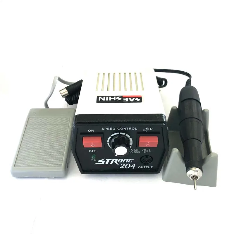 35K rpm Dental Lab SMT MARATHON Micromotor saeshin STRONG 204 Polishing High speed Handpiece CE