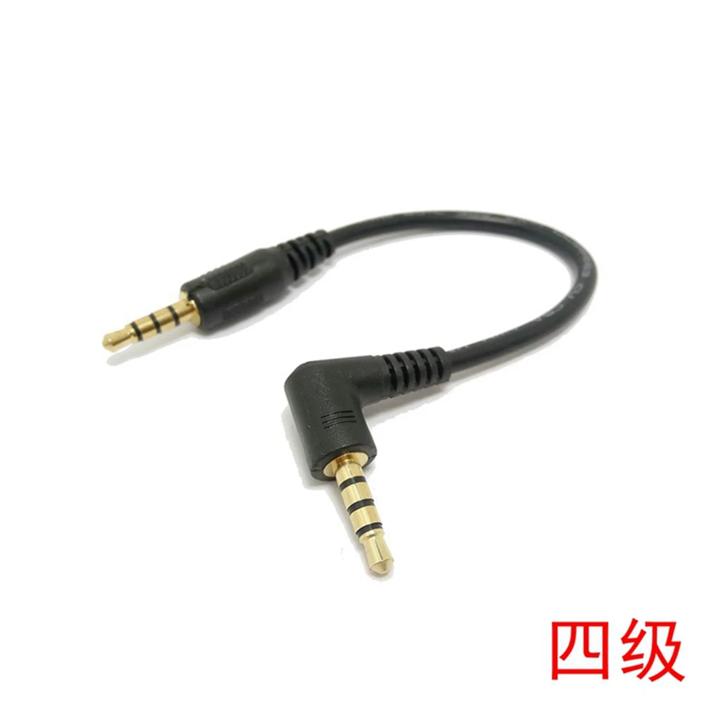 Verkauf! 3,5mm Stecker auf Stecker Jack Audio Kabel zu 3,5mm aux kabel hdmi 90 Grad Rechtwinklig für Auto kopfhörer MP3/4 Aux Ka