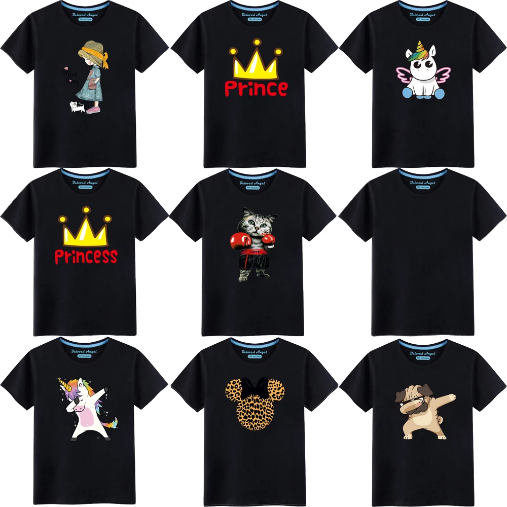 

Kids Boy T-shirt Girl Cartoon Short Sleeve Tops Cute Baby Cotton Tees Summer Clothes Toddler Fashion T Shirts Children Costume