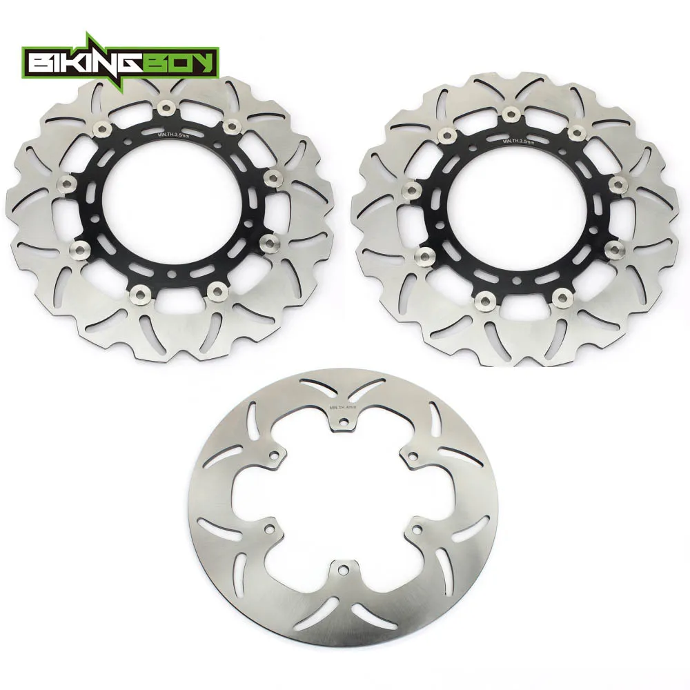 BIKINGBOY Für Super Tenere XT1200Z 17-20 Explorer / Worldcrosser 10-16 XT1200ZE 10-21 Vordere und Hintere Bremsscheiben XTZ 1200 – Detail 7